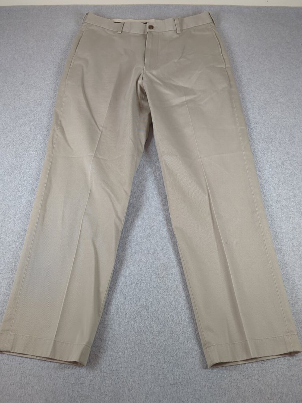 Brooks Brothers Advantage Chino Hudson Pants Men's 33x30 Beige Straight